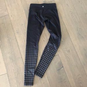 Lululemon houndstooth full length leggings